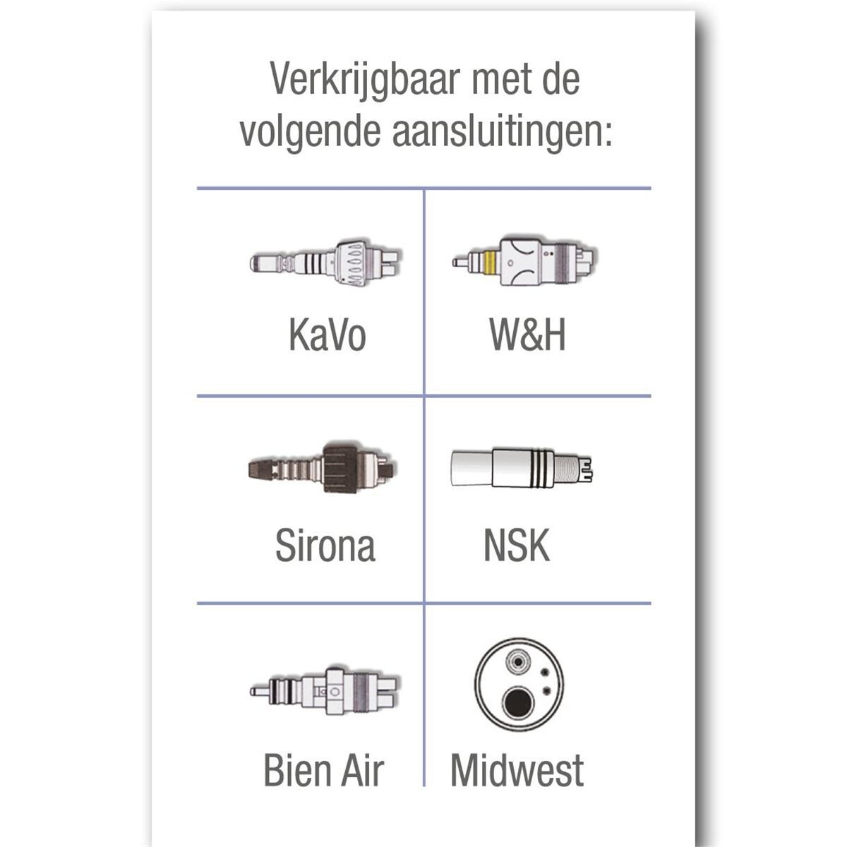 AIR-N-GO easy - met Sirona adaptor, wit F10101