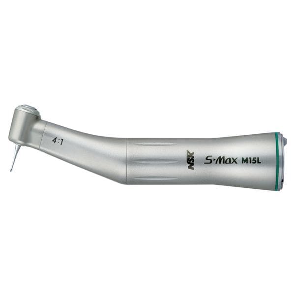 S-MAX M hoekstukken met licht - M15L, vertraging 4:1, groen, single spray