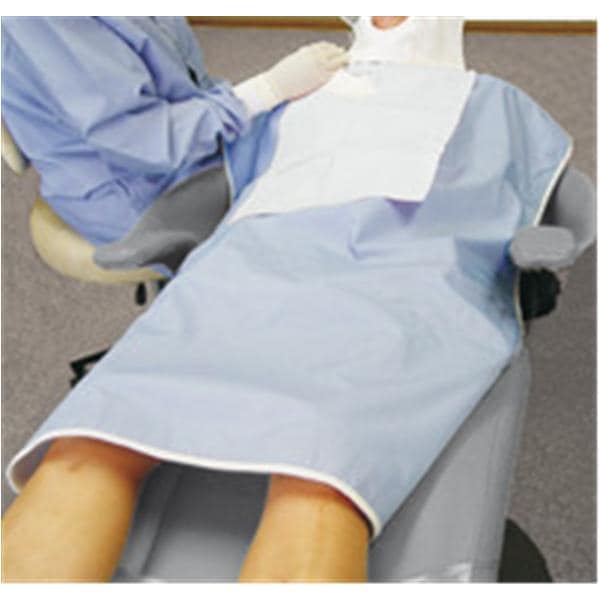 Patinten-Beschermschort - standaard, 4 stuks - blauw