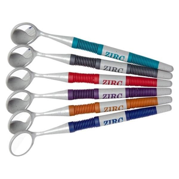 Crystal HD - Mondspiegel met heft Soft Grip - Ass. Jewel - #4 ( 22 mm) 50Z363-JWL