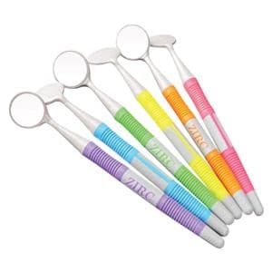 Crystal HD - Mondspiegel met heft Soft Grip - Ass. Vibrant - #4 ( 22 mm) 50Z363-NEON