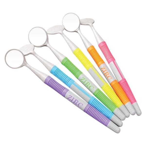 Crystal HD - Mondspiegel met heft Soft Grip - Ass. Vibrant - #4 ( 22 mm) 50Z363-NEON