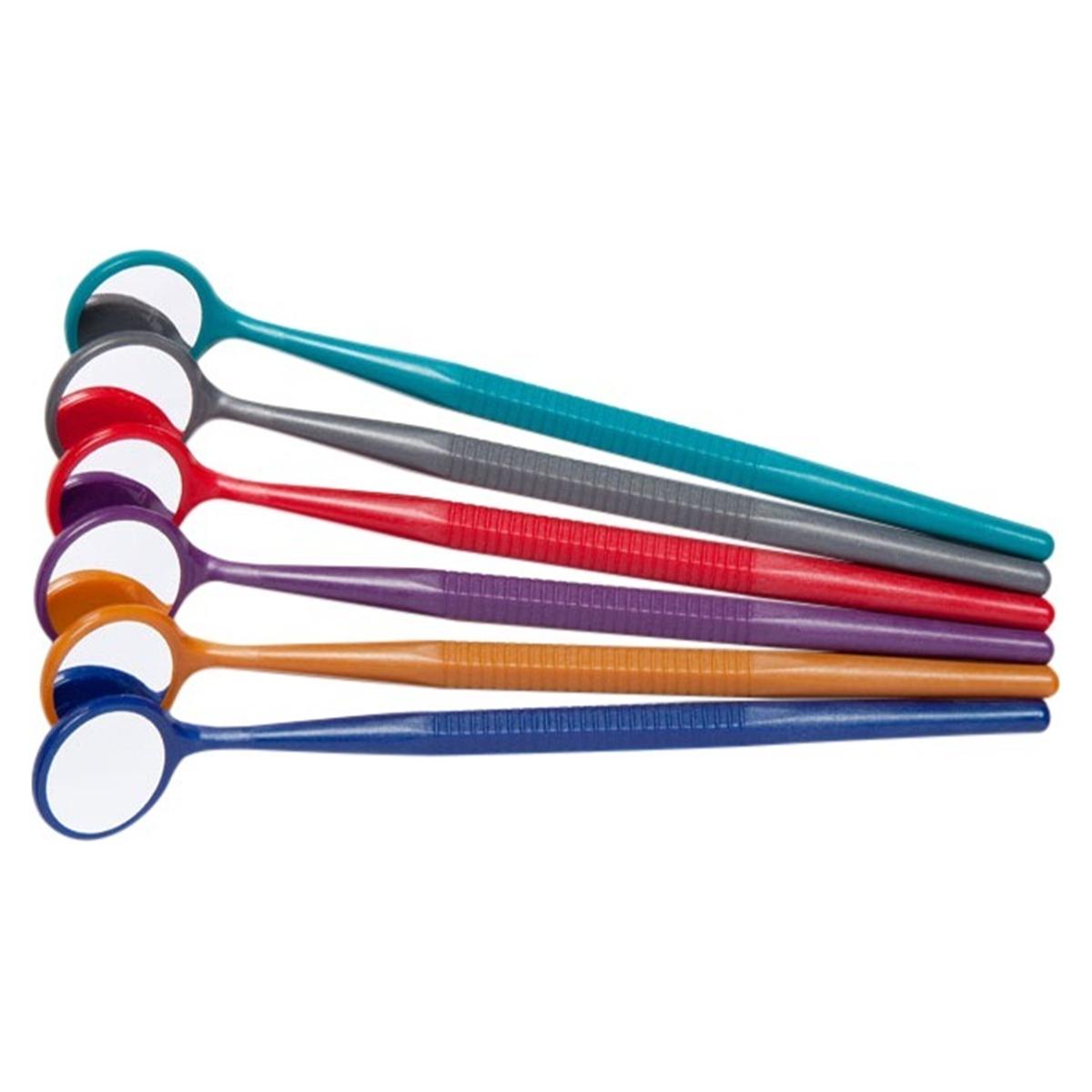 Crystal HD - Mondspiegel met heft Thin Grip - Ass. Jewel - #4 (Ø 22 mm) 50Z353-JWL
