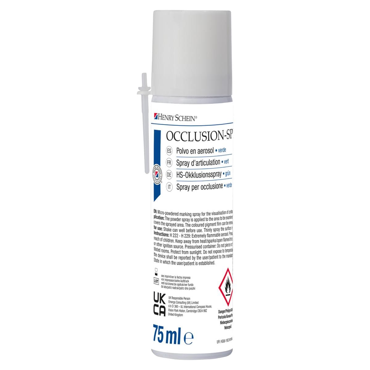 Occlusiespray - Groen