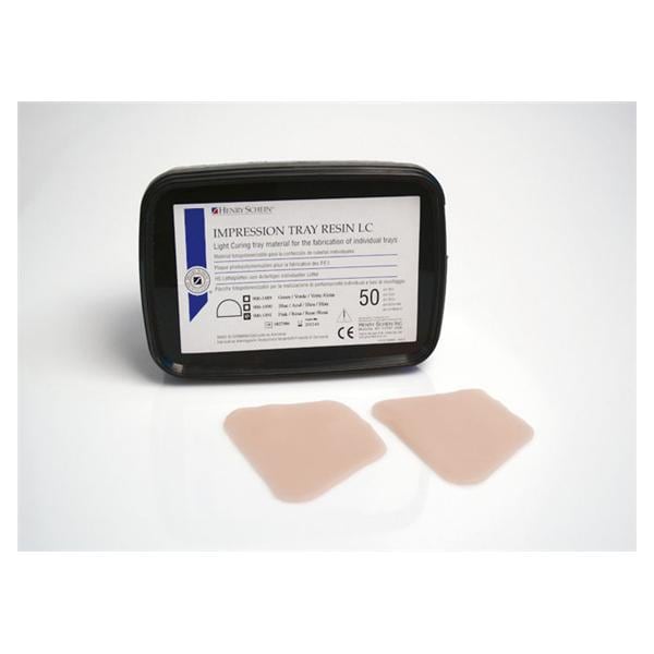Lepelplaten, Impression Tray Resin LC - Boven, roze