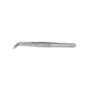 Pincetten RVS - College 15 cm geribt kort (12 mm)
