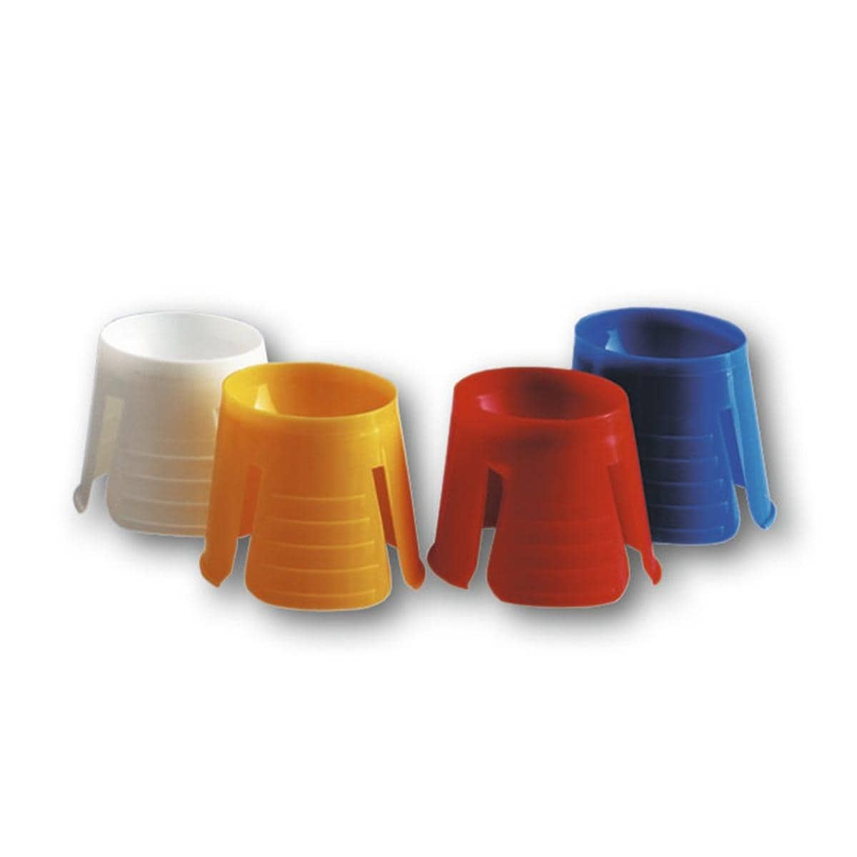 Disposable dappen dishes - Verpakking, 20x 50 stuks in 4 kleuren