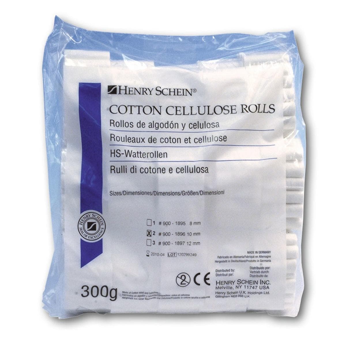 Cotton Cellulose Rolls - Nr. 3,  12 mm