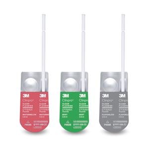 3M Clinpro Clear Fluoride, L-Pop - Mint, Verpakking 50 stuks