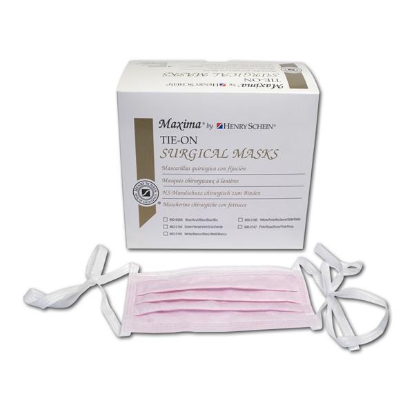 Mondmaskers Type IIR Tie-On - Roze