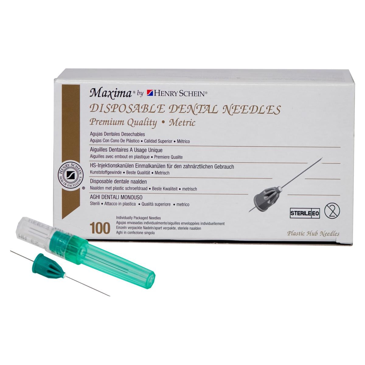 Injectienaalden - 30G groen, short Ø 0,3 x 23 mm