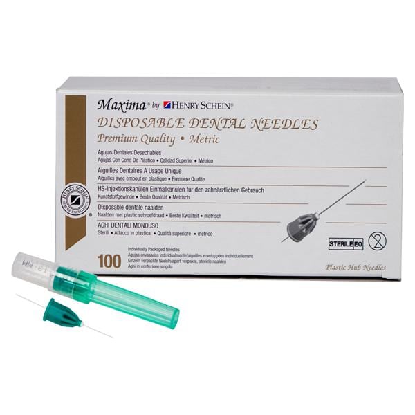 Injectienaalden - 30G groen, x-short  0,3 x 13 mm