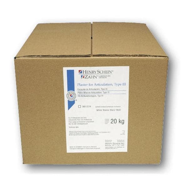 Articulatiegips - Type III - Wit, 20 kg