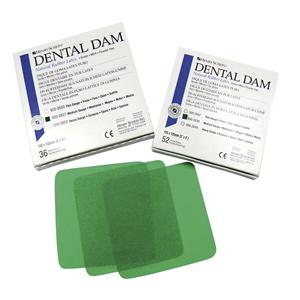 Dental Dam - 5 x 5 inch, 52 vellen, dun