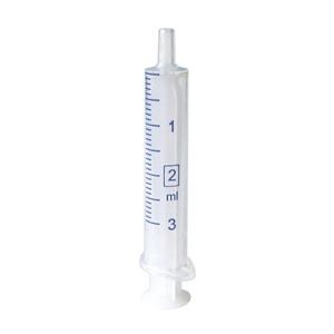 Luer Spuiten - 2 ml, verpakking 100 stuks