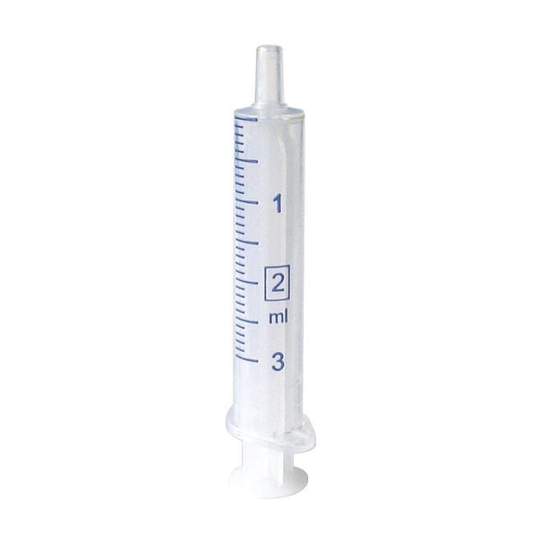 Luer Spuiten - 2 ml, verpakking 100 stuks