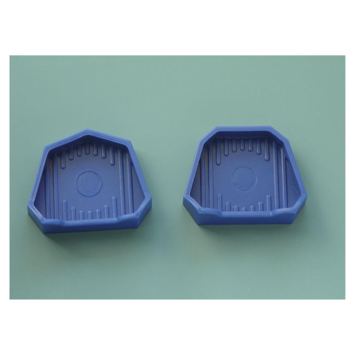 Modelvormers blauw - Boven (8,7 x 6,5 cm)