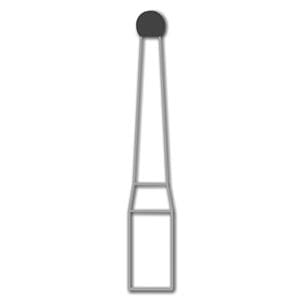 Hardmetaalboren - 2 - FG, ISO 010, 50 stuks