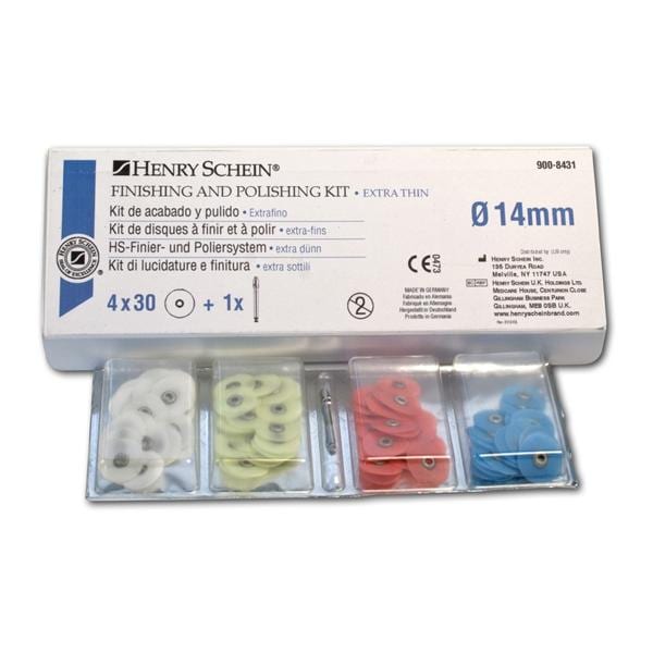 Finishing & Polishing Discs Extra Thin Starterkits - Starter kit  14 mm