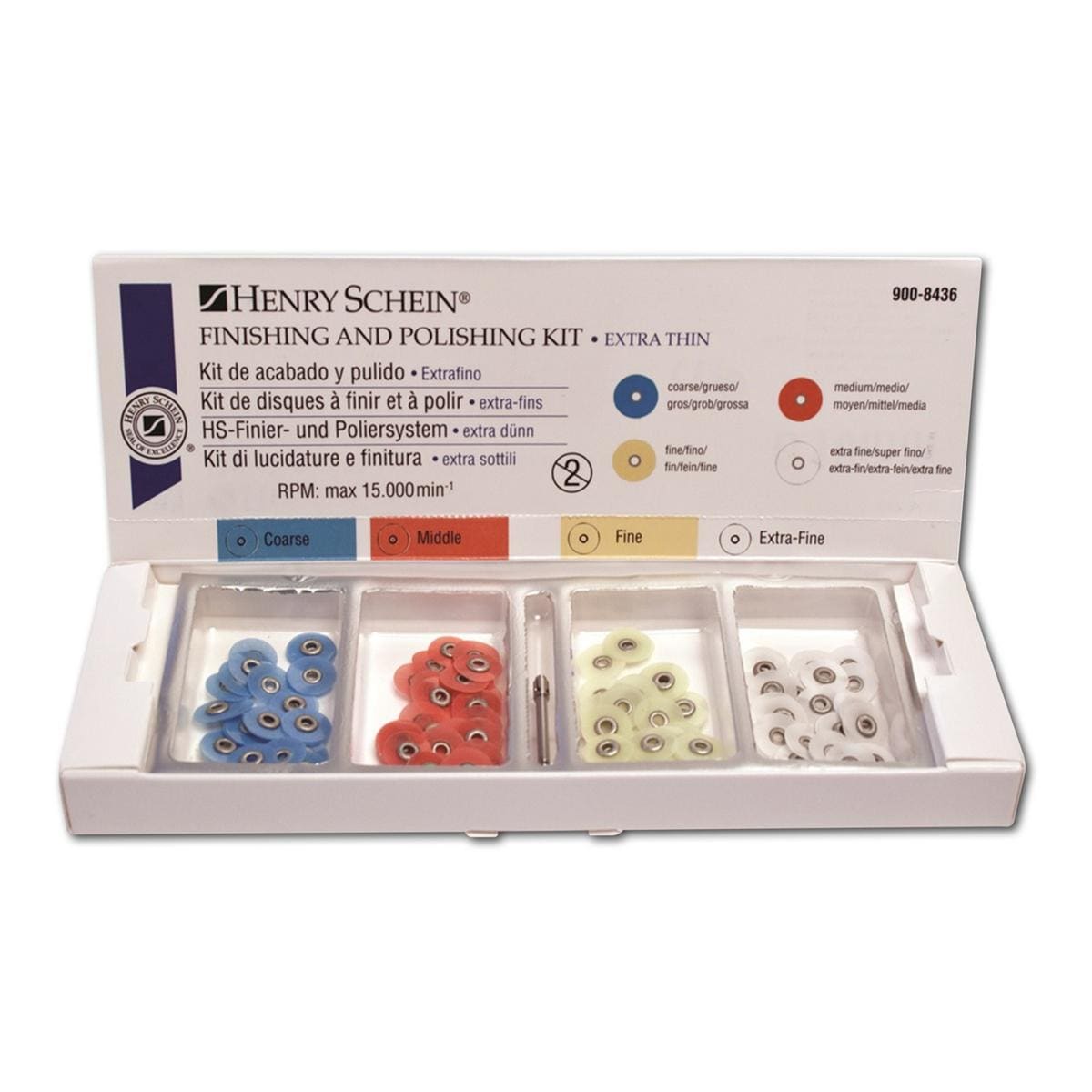 Finishing & Polishing Discs Extra Thin Starterkits - Starter kit  10 mm