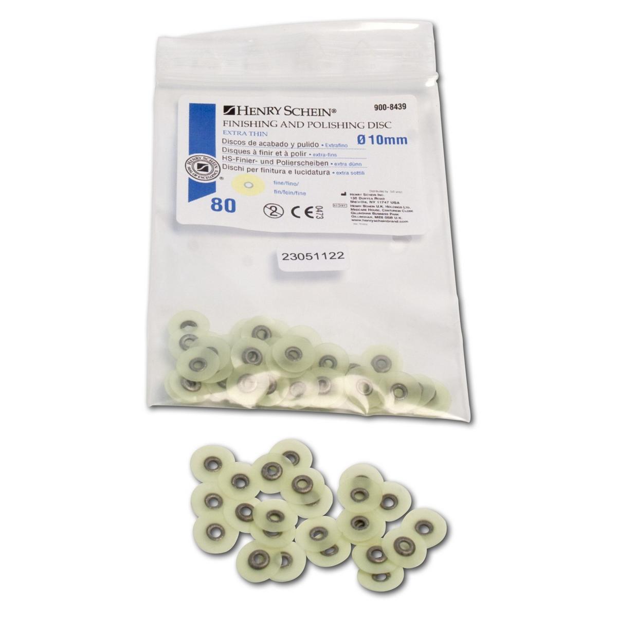 Finishing & Polishing Discs - Extra Thin - Ø 10 mm, fijn/ geel