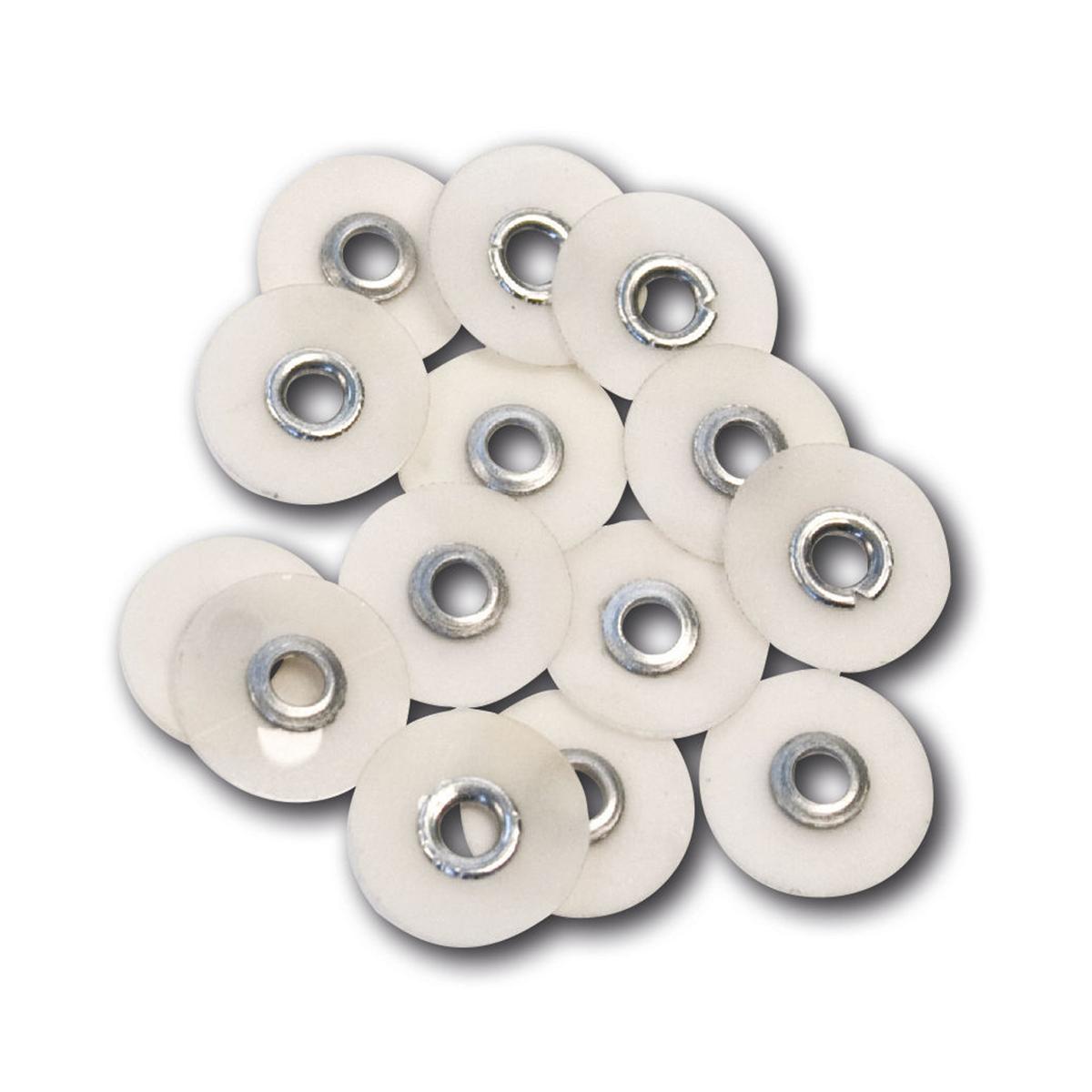 Finishing & Polishing Discs - Extra Thin - Ø 10 mm, extra fijn/ wit