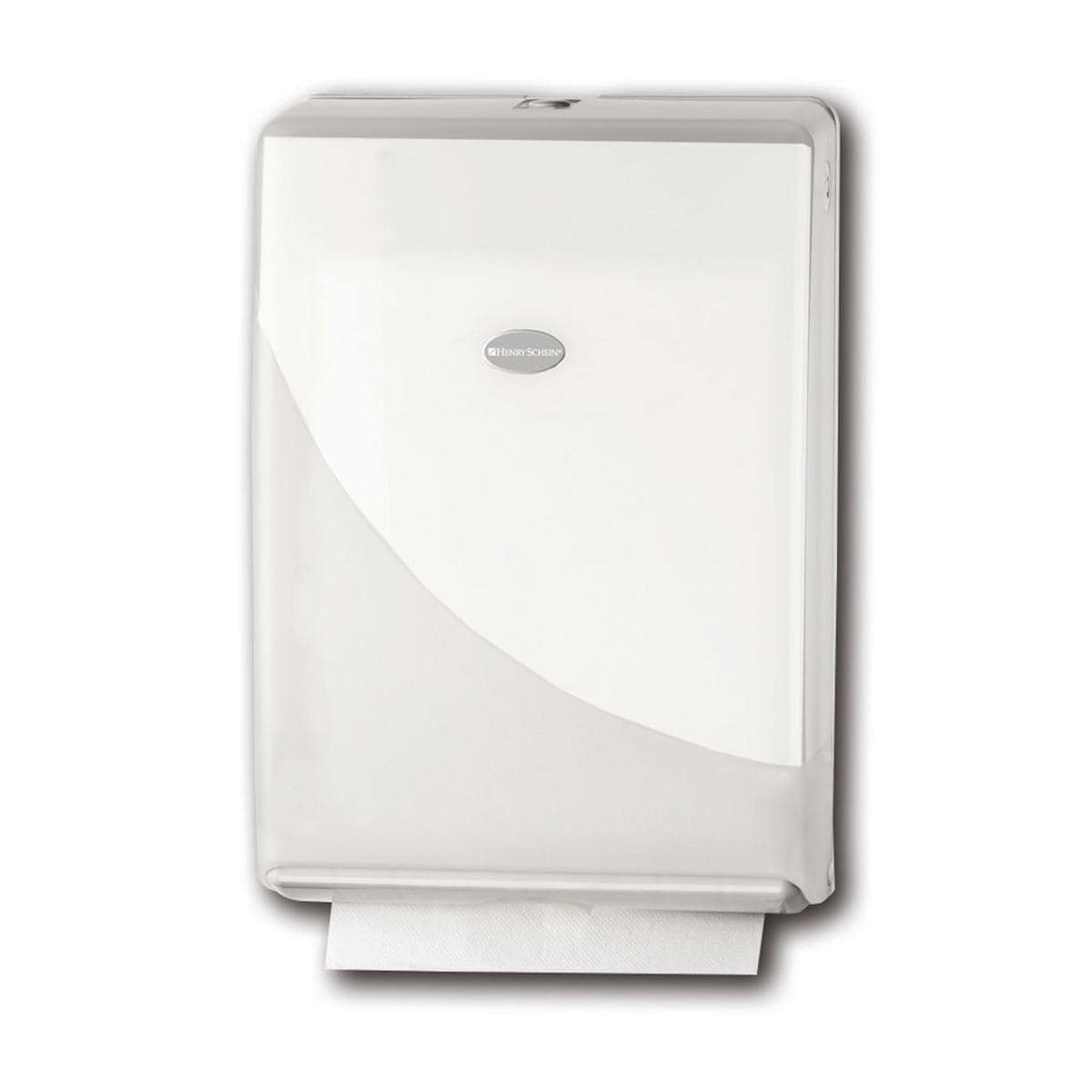 Handdoekdispenser smal - Parelwit