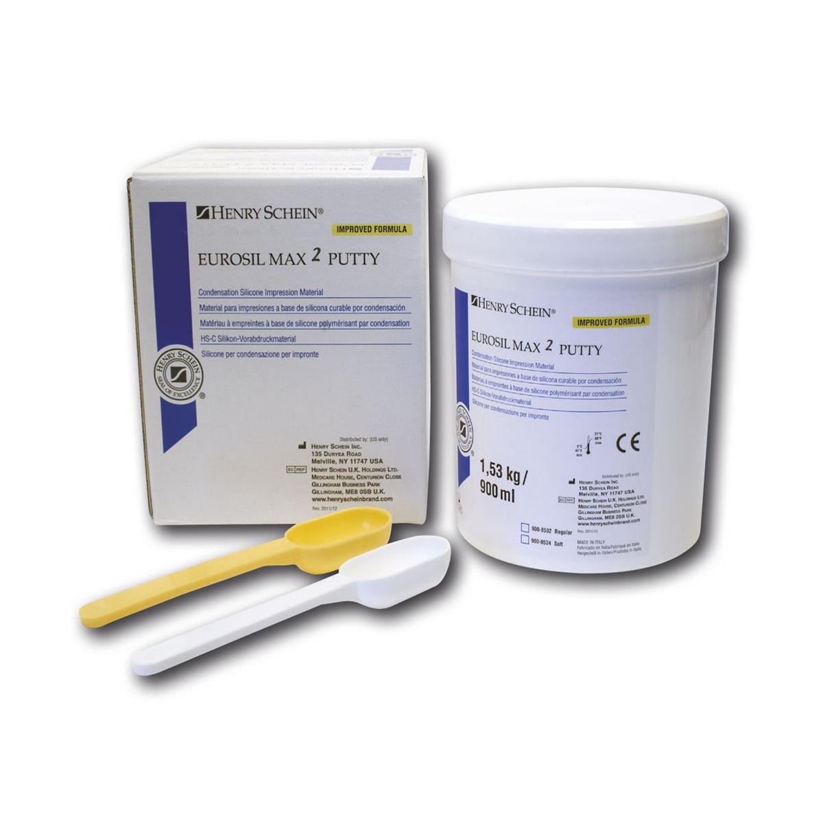 Eurosil Max 2 Putty - Soft, wit