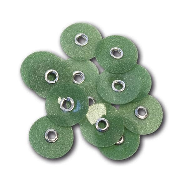 Finishing & Polishing Discs -  9,5 mm, grof/ donkergroen