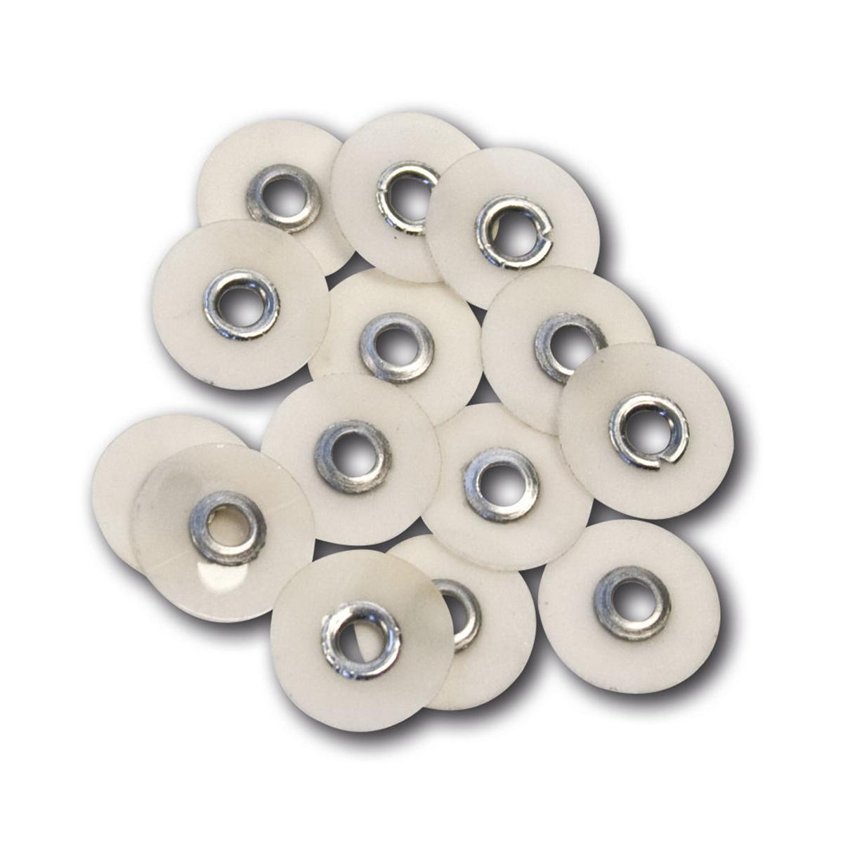 Finishing & Polishing Discs - Ø 9,5 mm, extra fijn/ wit
