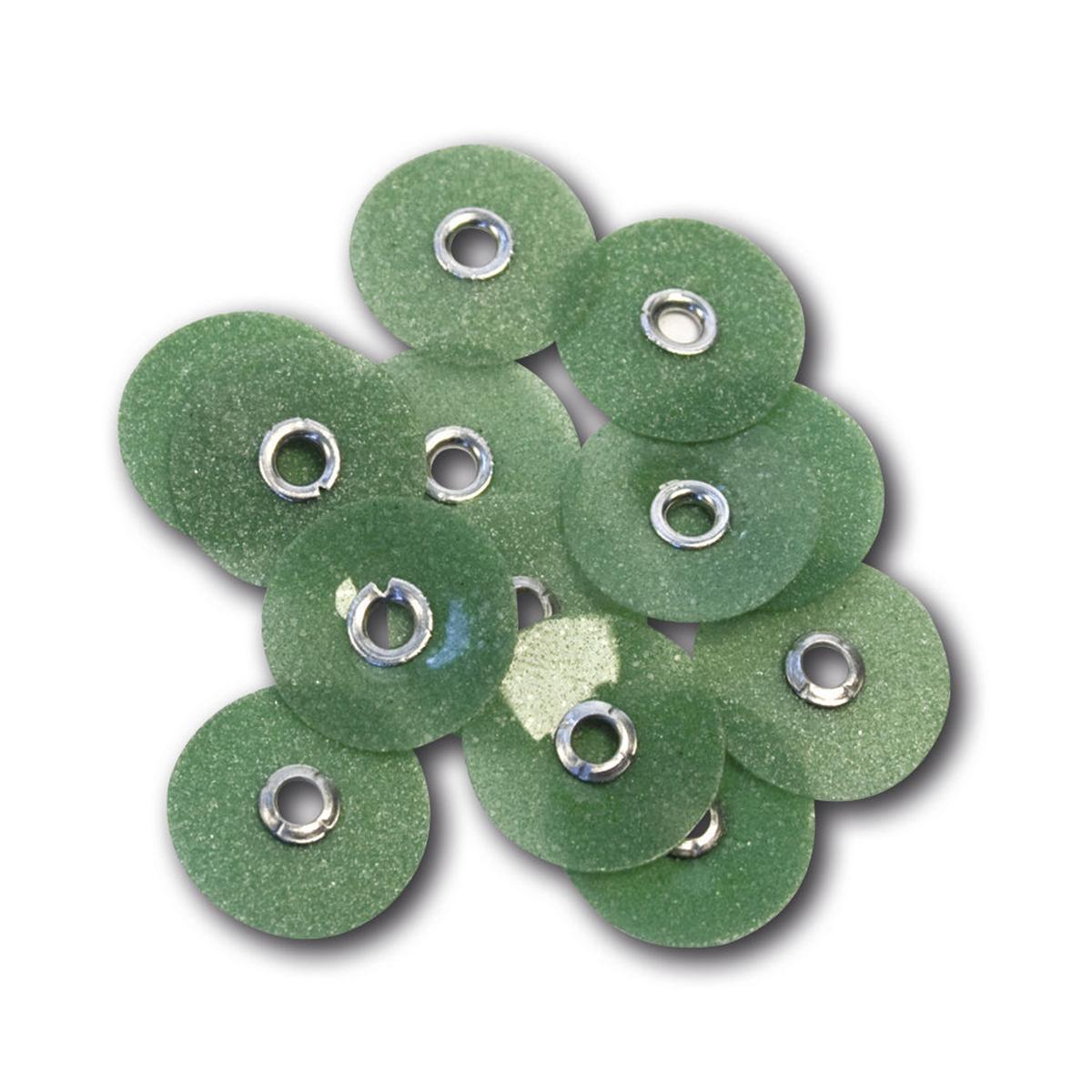 Finishing & Polishing Discs - Ø 12,7 mm, grof/ donkergroen