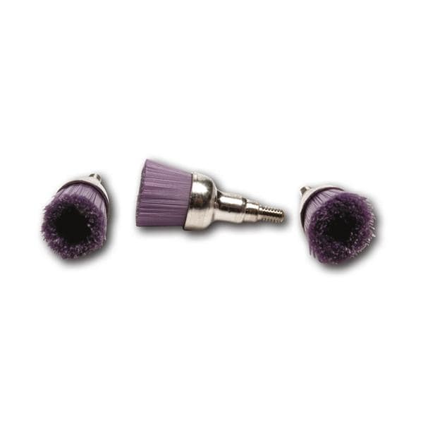Polijstborstels Latexvrij Screw Type - Medium, paars
