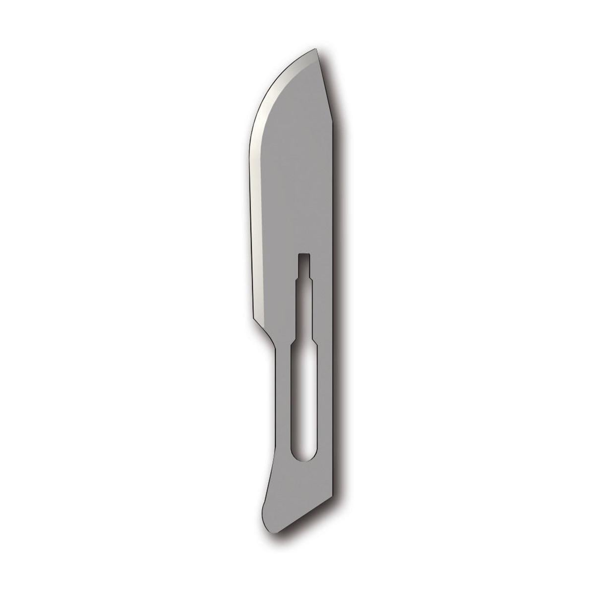 Scalpelmesjes Carbon steriel - figuur 10, 100 stuks