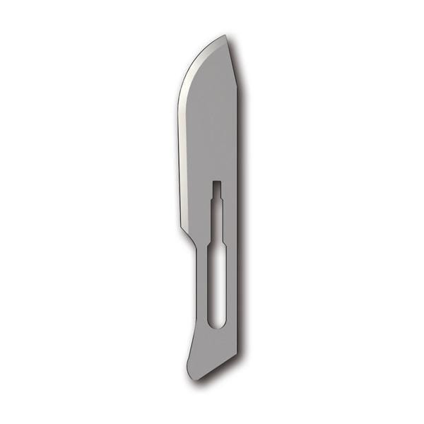 Scalpelmesjes Carbon steriel - figuur 10, 100 stuks
