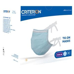 Criterion Mondmaskers Type IIR Tie-On - Blauw