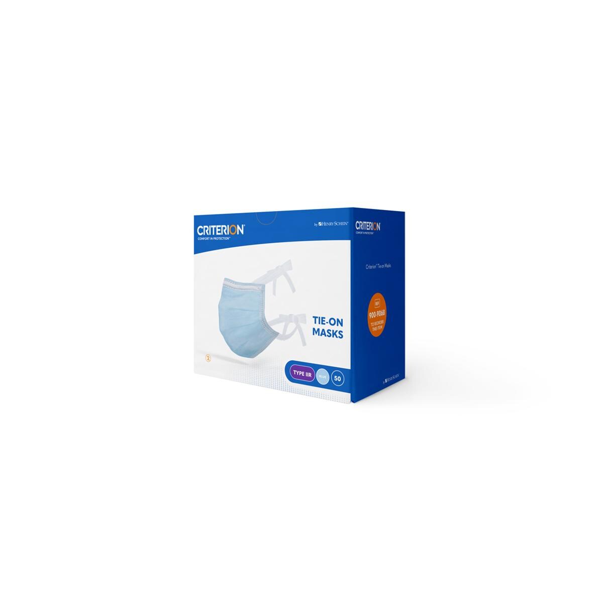 Criterion Mondmaskers Type IIR Tie-On - Blauw