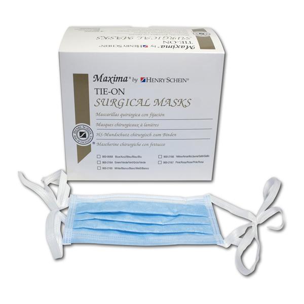 Mondmaskers Type IIR Tie-On - Blauw