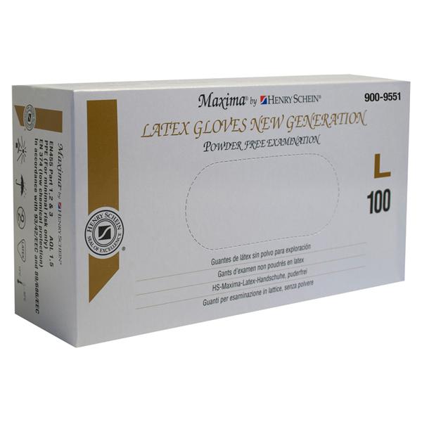 New Generation Latex Powder Free Gloves - L - 100 stuks