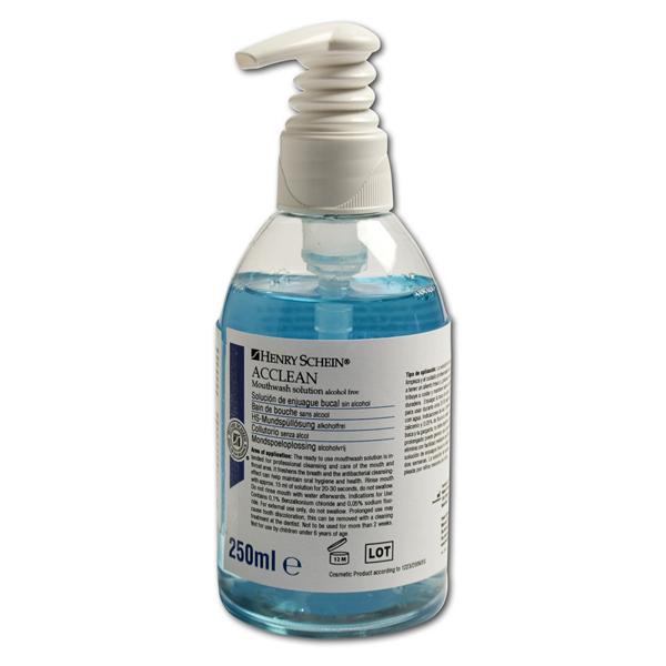 Acclean Mondspoeling alcoholvrij - Fles, 250 ml