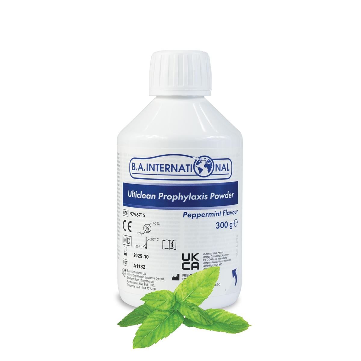 Ulticlean Prophylaxis Powder Standard - Mint, 300 g