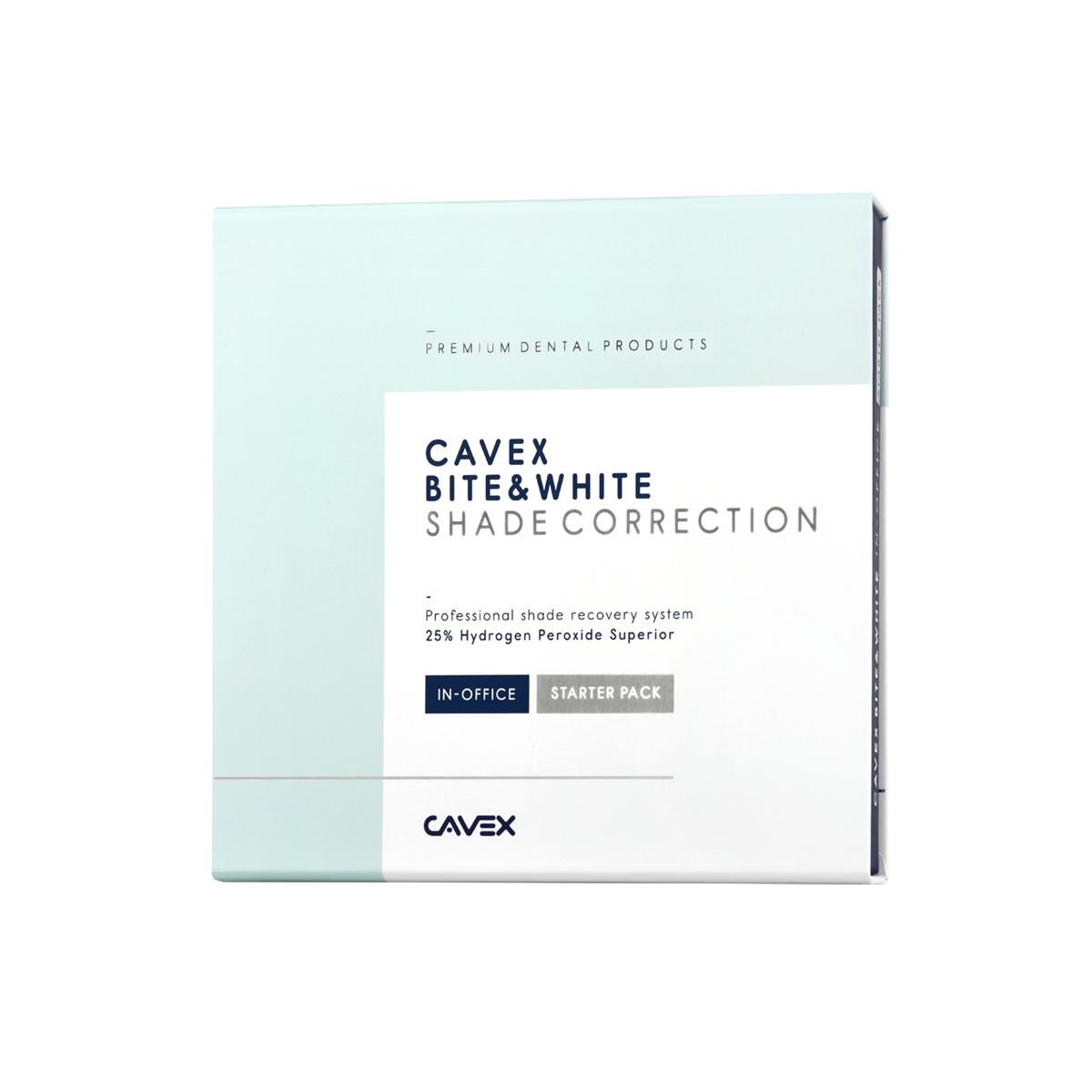 Bite&White Shade Correction - Starter Pack, 2x 2ml Pen 25% HPS & 1x 1ml Barrier + 5 tips