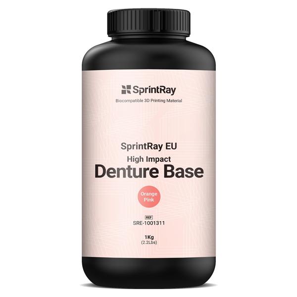 SprintRay High Impact Dentures Base - Orange Pink