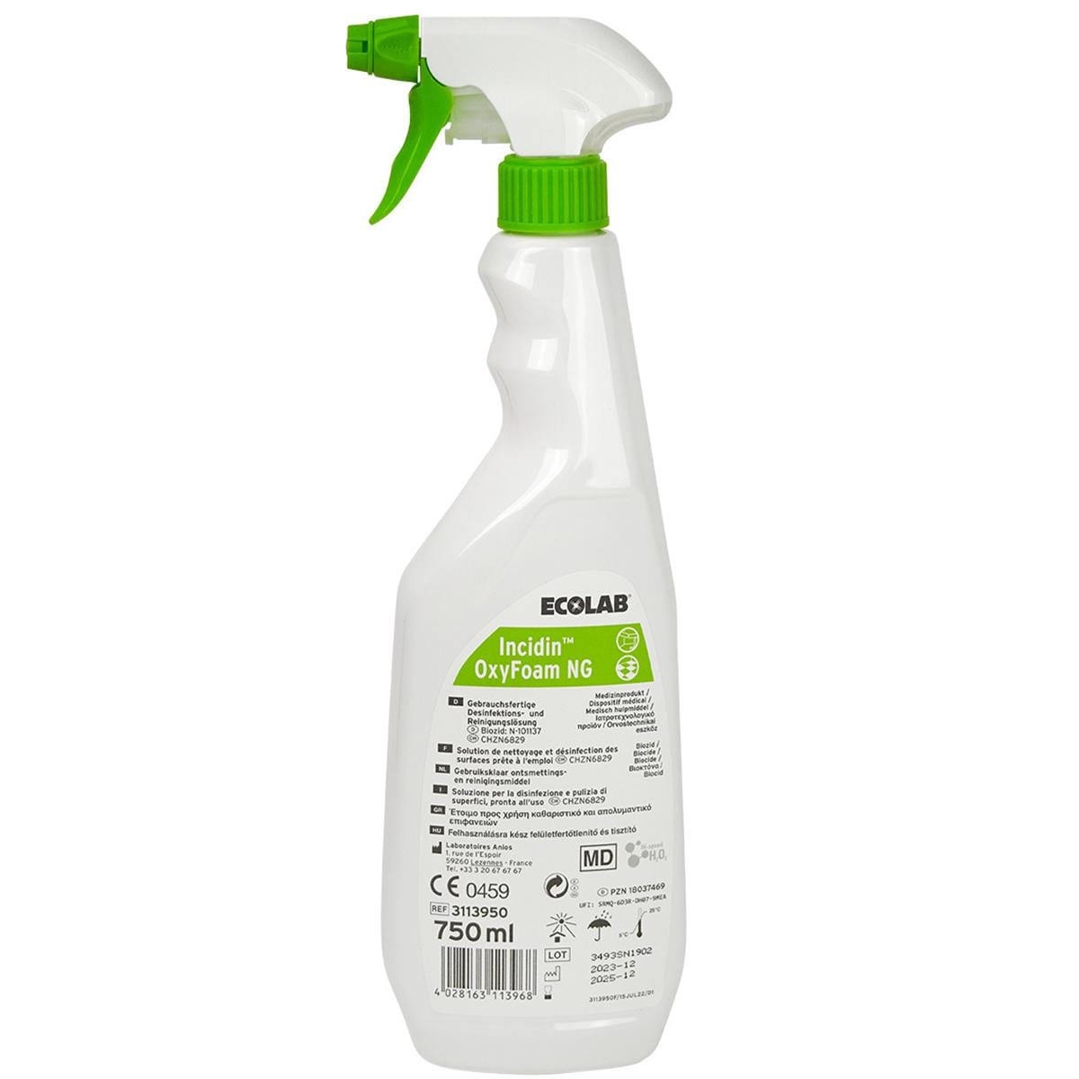 Incidin OxyFoam NG - 750 ml fles