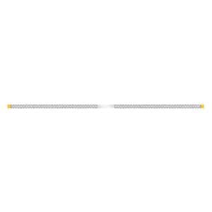 Diamant-strips geperforeerd 2.5mm enkelzijdig, lengte 148 mm - SSP-25F rood - dikte 0.12 mm