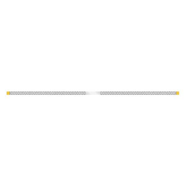 Diamant-strips geperforeerd 2.5mm enkelzijdig, lengte 148 mm - SSP-25M blauw - dikte 0.14 mm