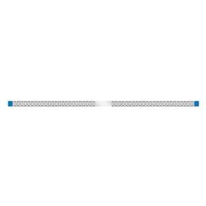 Diamant Strips geperforeerd 4 mm enkelzijdig, lengte 148 mm - SSP-40M blauw, dikte 0.14 mm