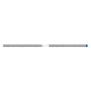 Diamant Strips ongeperforeerd enkelzijdig 3.7mm lengte 148 mm - OSS-37M, blauw - dikte 0.14mm