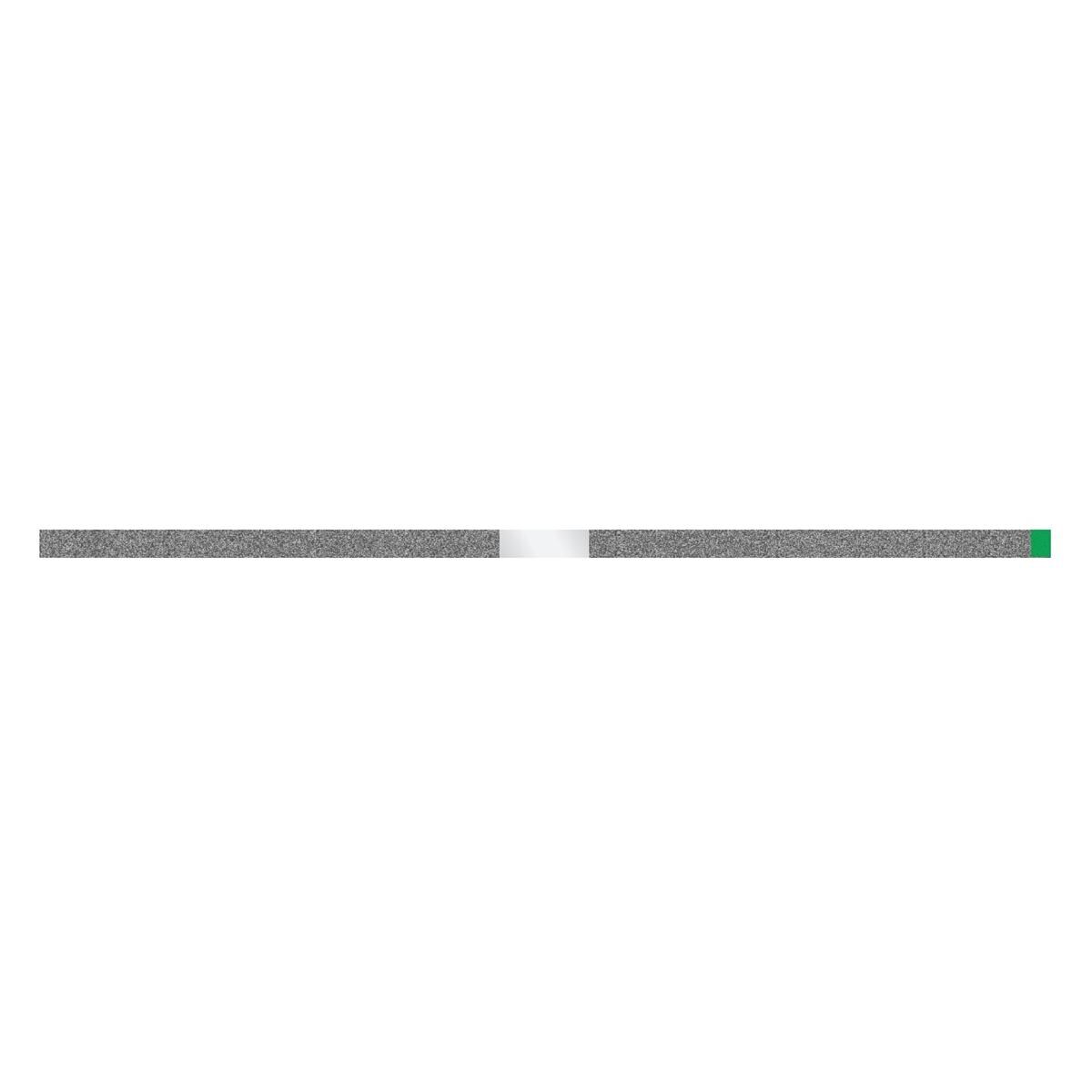 Diamant Strips ongeperforeerd enkelzijdig 3.7mm lengte 148 mm - OSS-37C, groen - dikte 0.21 mm