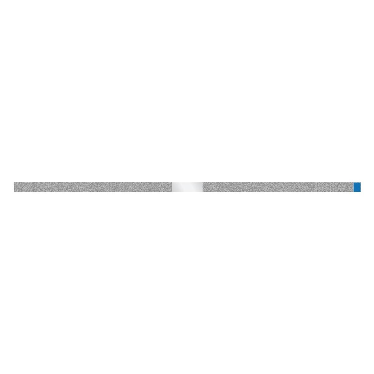 Diamant Strips ongeperforeerd 3.7mm dubbelzijdig, lengte 148mm - DSS-37M, blauw - dikte 0.21 mm
