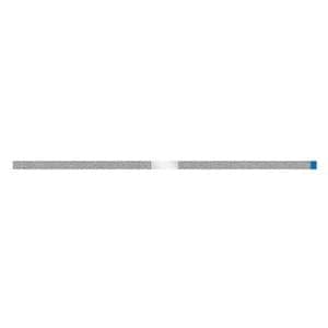 Diamant Strips ongeperforeerd 3.7mm dubbelzijdig, lengte 148mm - DSS-37M, blauw - dikte 0.21 mm